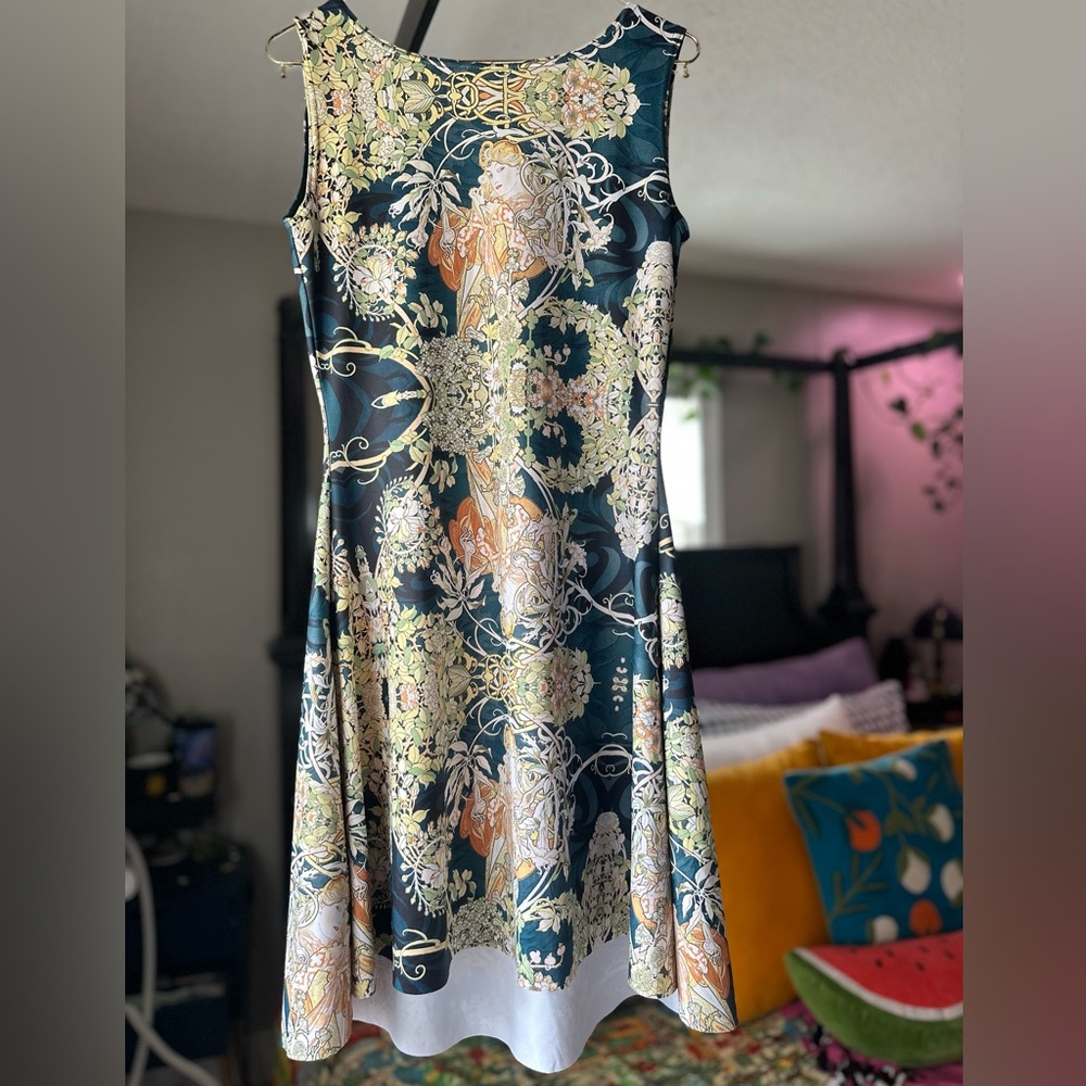 Blackmilk Alphonse Mucha “Mucha Black” Play Dress